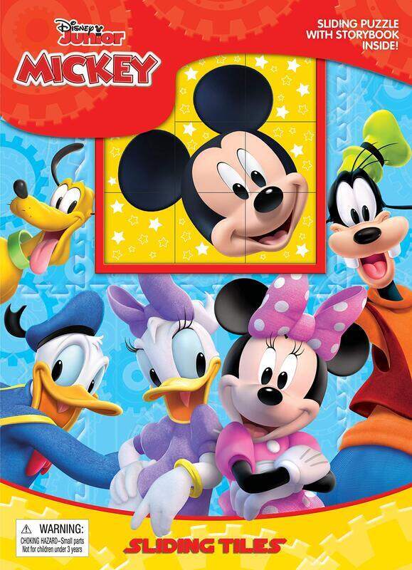 

Disney Mickey Clubhouse Sliding Tiles, Board Book, By: Phidal Publishing Inc.