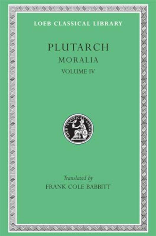

Moralia IV by PlutarchFrank Cole Babbitt-Hardcover