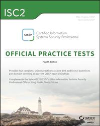 ISC2 CISSP Certified Information Systems Security Professional Official Practice Tests by Leonce De Saint-Martin-Paperback