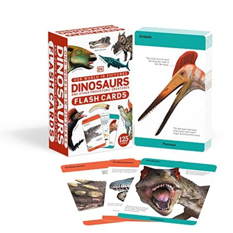 

Our World In Pictures Dinosaurs And Other Prehistoric Creatures Flash Cards By Dk Paperback