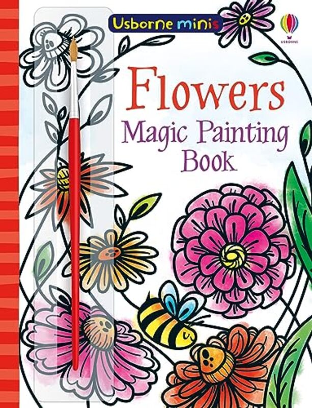 Flowers Magic Painting Book By Watt Fiona - Watt Fiona - Watt Fiona - Watt Fiona - Watt Fiona - Watt Fiona - Garofano Camill - Paperback