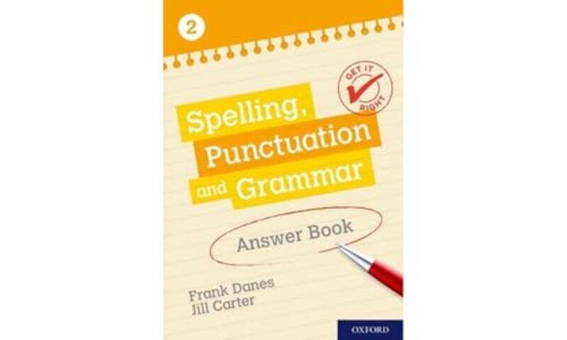 

Get It Right KS3 1114 Spelling Punctuation and Grammar Answer Book 2 by Royal Horticultural Society-Paperback