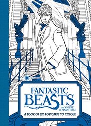 Fantastic Beasts and Where to Find Them: A Book of 20 Postcards to Colour, Paperback Book, By: HarperCollins Publishers