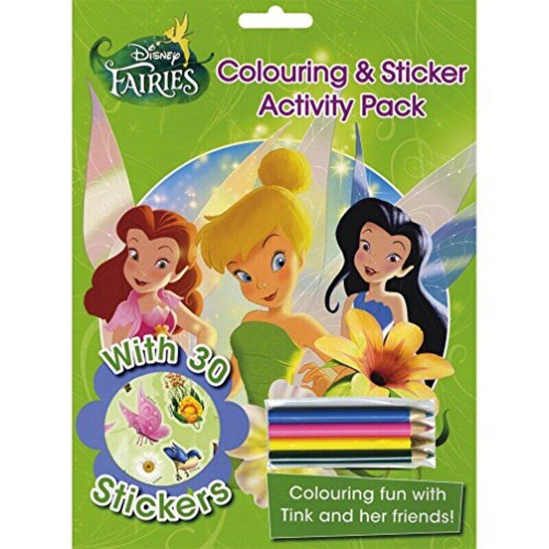 

Disney Fairies: Colouring and Sticker Activity Pack, Paperback Book, By: Parragon