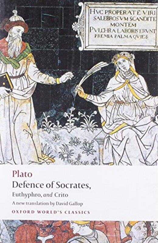 

Defence of Socrates Euthyphro Crito by Plato-Paperback