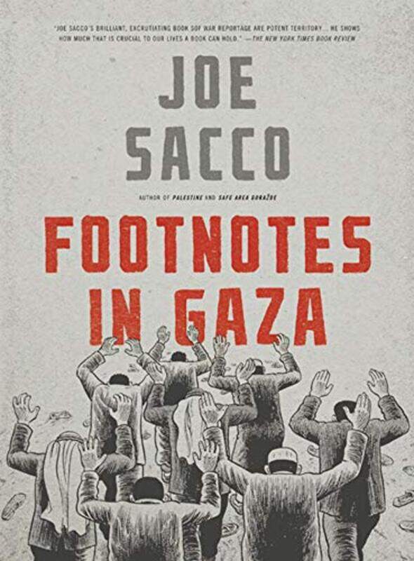 

Footnotes in Gaza by Joe Sacco-Paperback