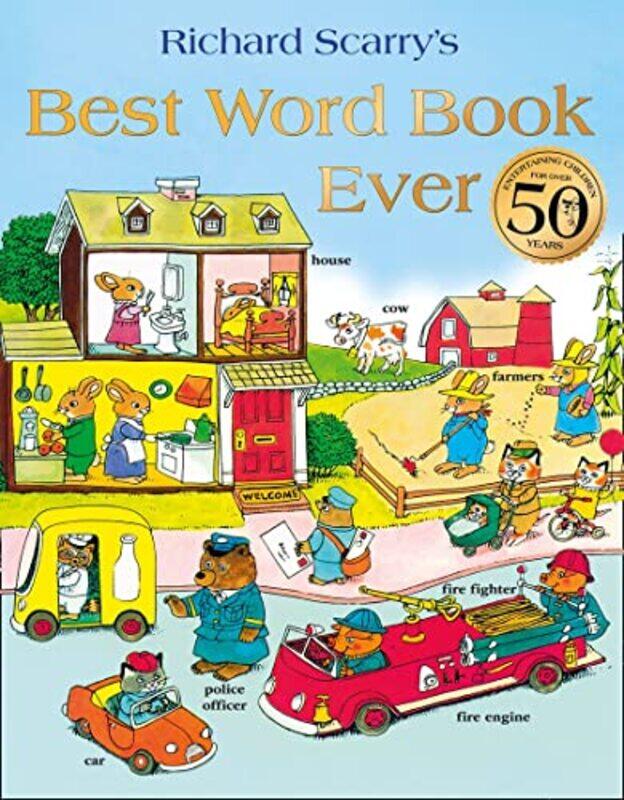 

Best Word Book Ever by Richard Scarry-Paperback