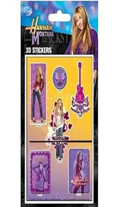 

Hannah Montana 3D Reusable Stickers