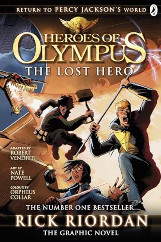 

The Lost Hero The Graphic Novel Heroes of Olympus Book 1 by Rick Riordan-Paperback