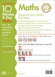 10 Minutes a Day Maths Ages 5-7 Key Stage 1, Paperback Book, By: Carol Vorderman