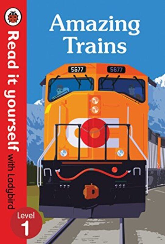 

Amazing Trains - Read It Yourself with Ladybird Level 1,Hardcover by Ladybird