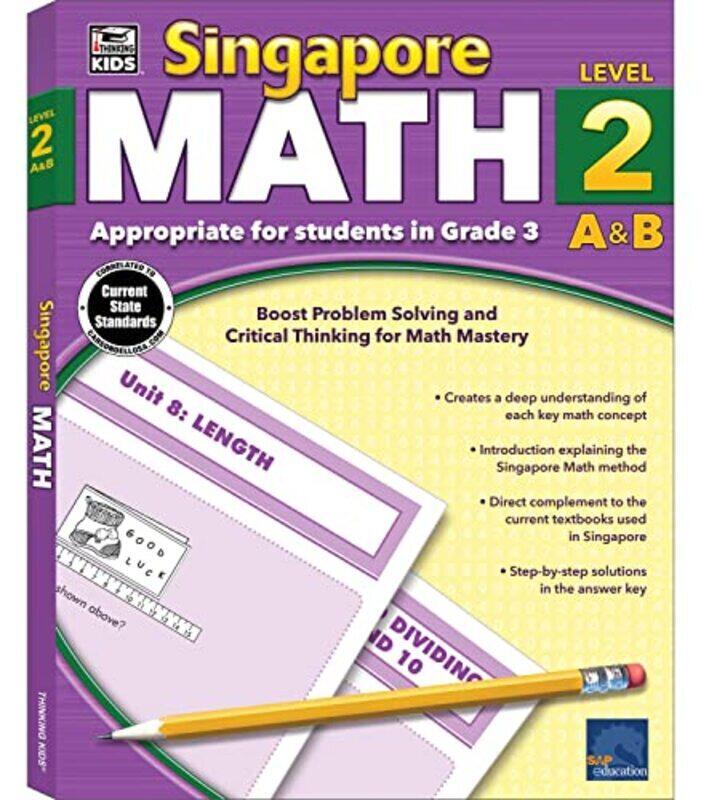 

Singapore Math Grade 3 by Thinking Kids Paperback