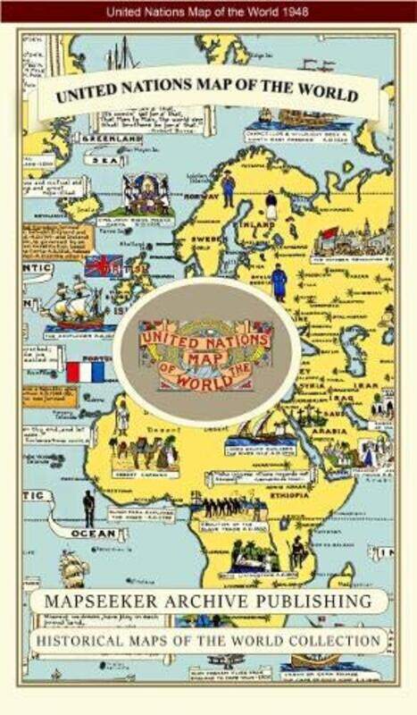 

United Nations Map of The World 1946 -Paperback