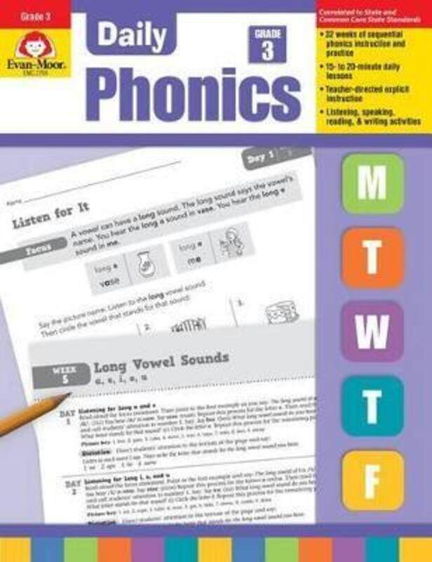 

Daily Phonics, Grade 3.paperback,By :Educational Publishers, Evan-Moor