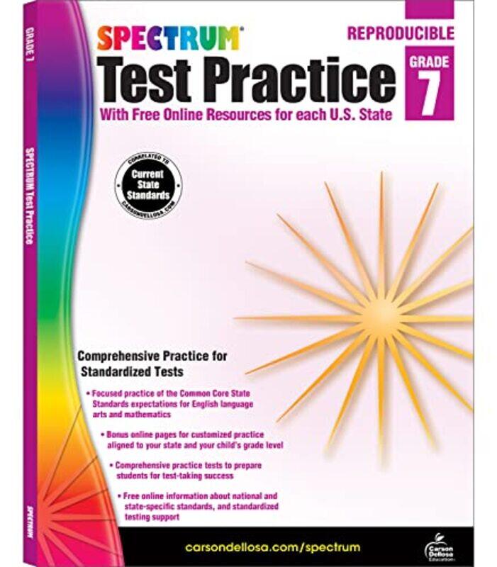 

Spectrum Test Practice Grade 7 by Spectrum-Paperback