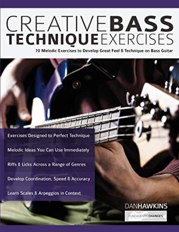 

Creative Bass Technique Exercises , Paperback by Hawkins, Dan - Alexander, Joseph - Pettingale, Tim