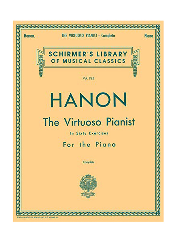 

Virtuoso Pianist 60 Exercises, Paperback Book, By: C. L. Hanon