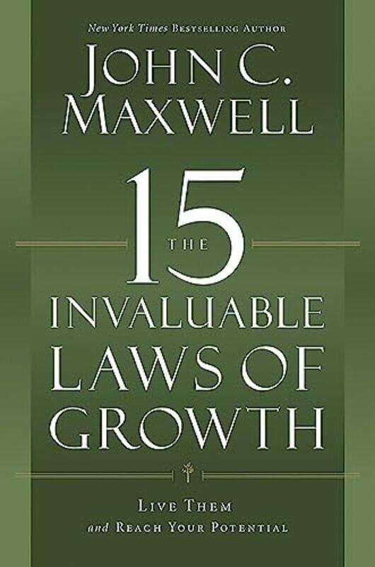

15 Invaluable Laws Of Growth By Maxwell John - Paperback