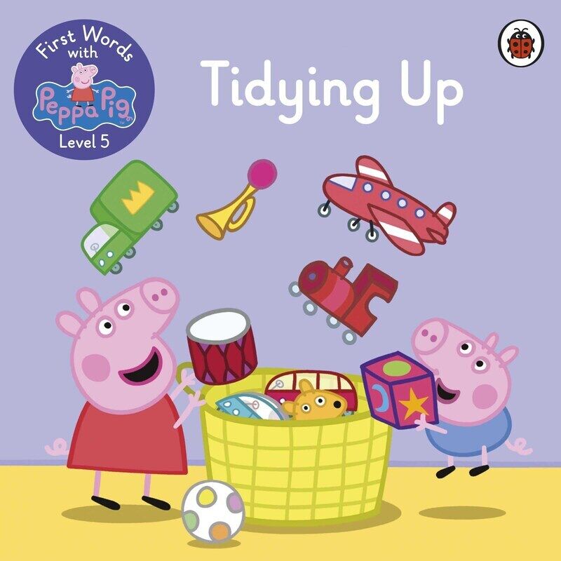 

First Words with Peppa Level 5 - Tidying Up, Paperback Book, By: Peppa Pig