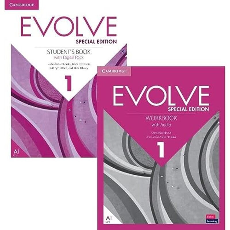 Evolve Level 1 Students Book With Digital Pack And Workbook With Audio Special Edition By Hendra, Leslie Anne - Ibbotson, Mark - O'Dell, Kathryn - Tibury, Alex Paperback