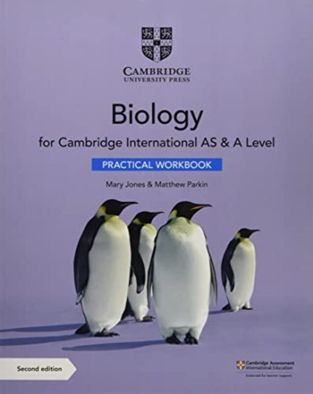 Cambridge International As & A Level Biology Practical Workbook By Jones, Mary - Parkin, Matthew Paperback