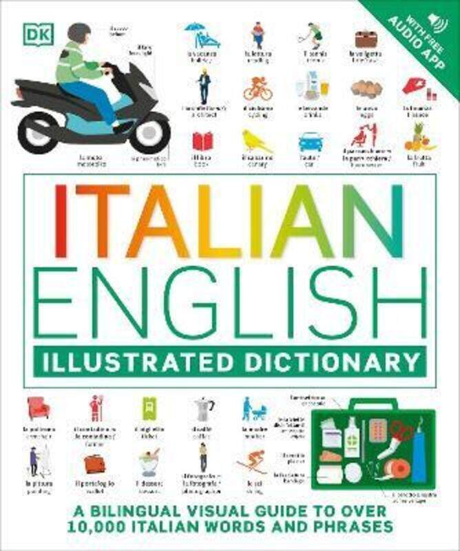 

Italian English Illustrated Dictionary,Paperback, By:Dk