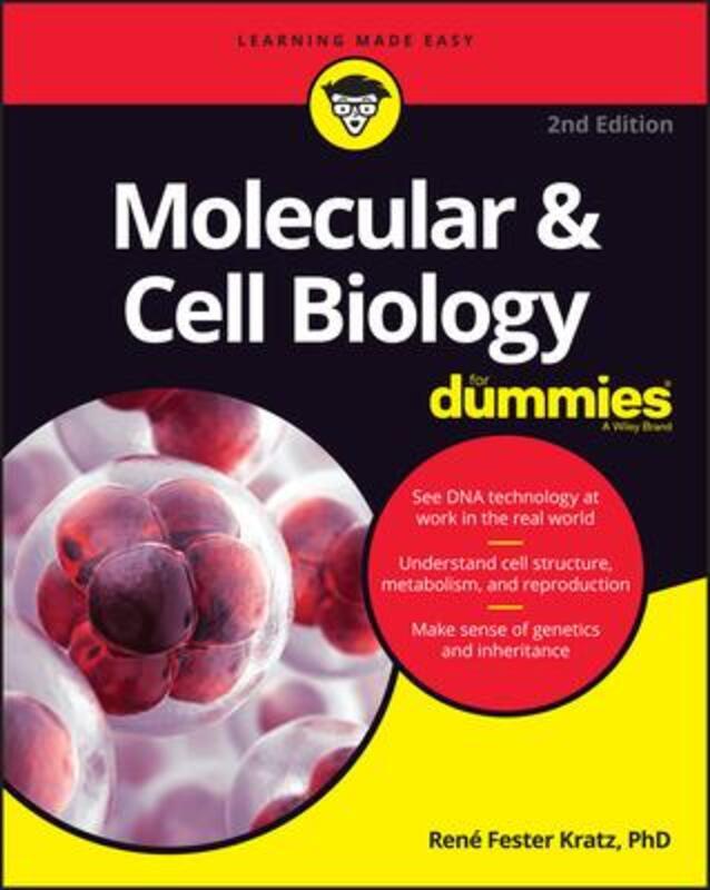 Molecular & Cell Biology For Dummies.paperback,By :Fester Kratz, Rene