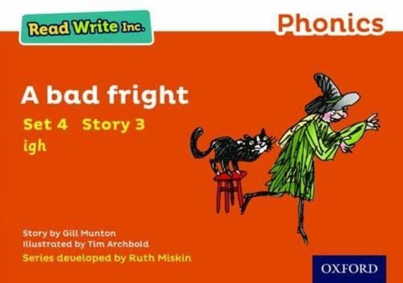 

Read Write Inc Phonics A Bad Fright Orange Set 4 Storybook 3 by Richard McMunn-Paperback