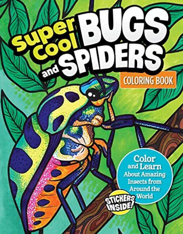 

Super Cool Bugs and Spiders Coloring Book by Matthew Clark-Paperback