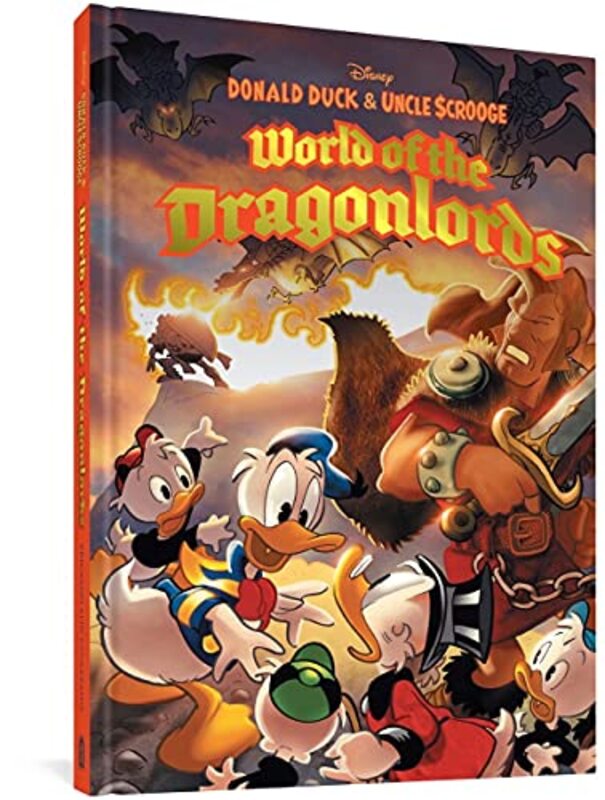 Donald Duck And Uncle Scrooge World Of The Dragonlords By Cavazzano, Giorgio - Erickson, Byron Hardcover