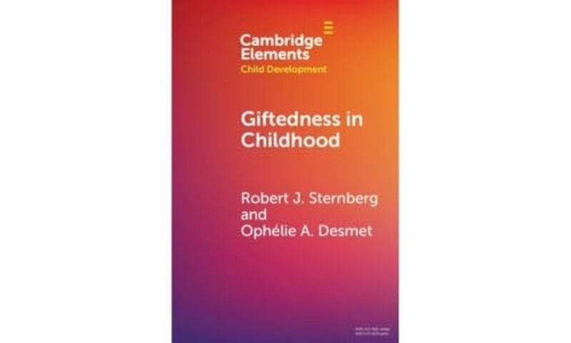 

Giftedness in Childhood by Robert J Cornell University, New York SternbergOphelie A Valdosta State University Desmet-Paperback