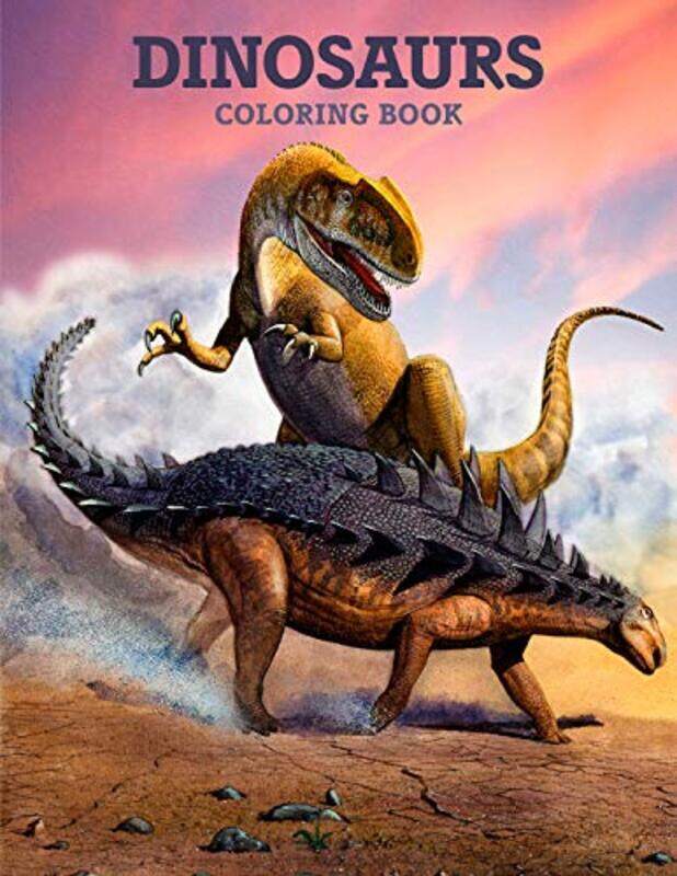 

Dinosaurs Coloring Book by Henrik Aerenlund PedersenBo Mossberg-Paperback
