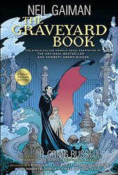 The Graveyard Book Graphic Novel Single Volume by Neil GaimanP Craig Russell-Hardcover