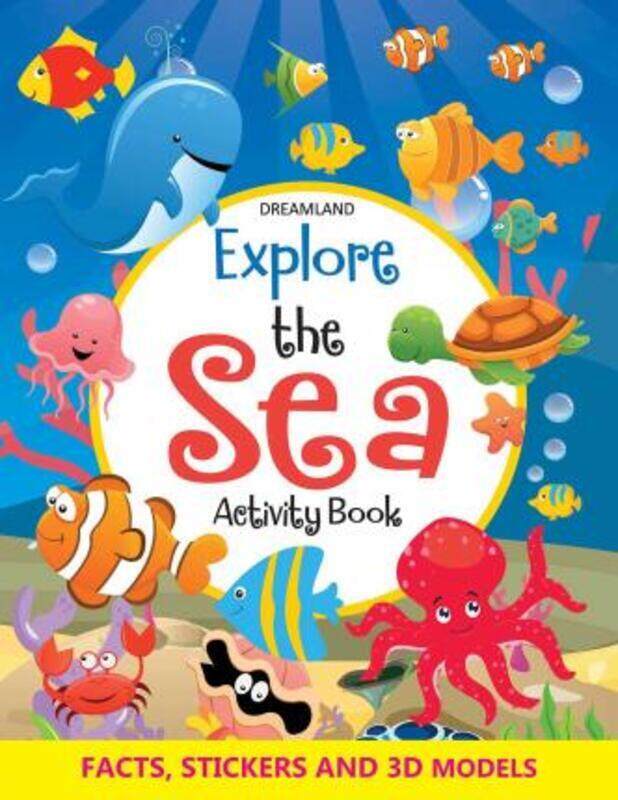 

Explore the Sea Activity Book with Stickers and 3D Models