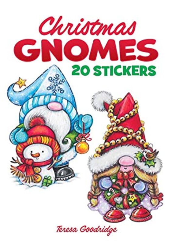 Christmas Gnomes 20 Stickers By Goodridge, Teresa Paperback