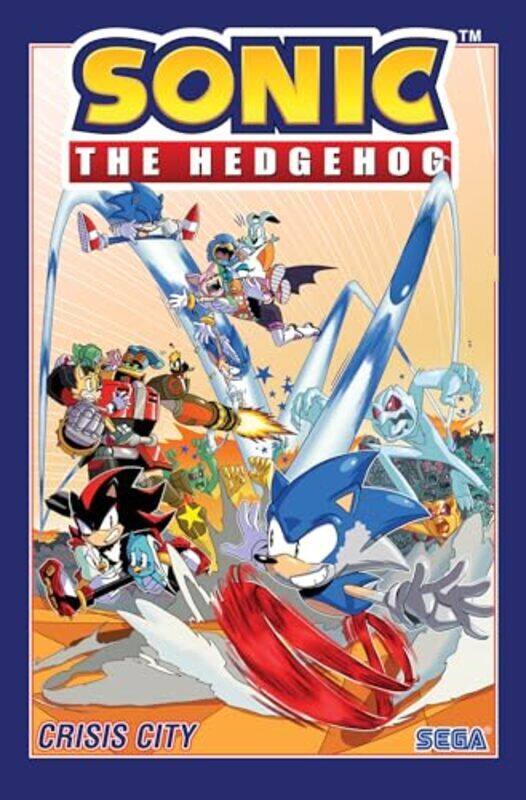 

Sonic The Hedgehog Volume 5 Crisis City by Ian Flynn-Paperback