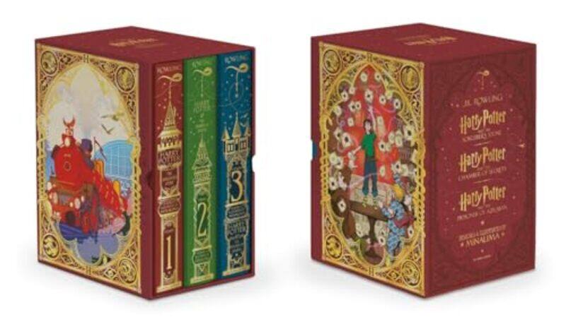 

Harry Potter Boxset Books 13 Minalima Editions By J. K. Rowling -Paperback