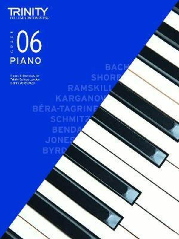 

Trinity College London Piano Exam Pieces & Exercises 2018-2020. Grade 6.paperback,By :Trinity College London