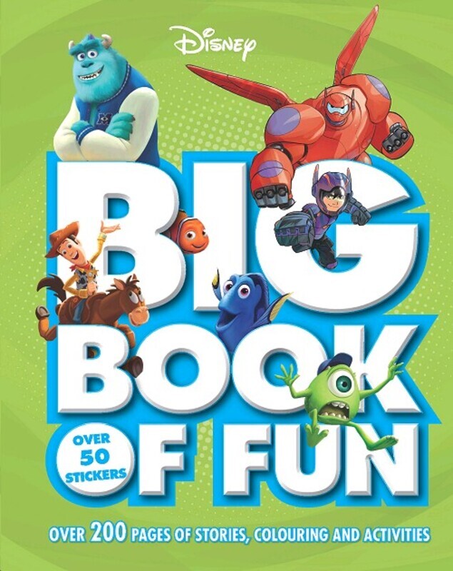 Disney Big Book of Fun, Paperback Book, By: Parragon