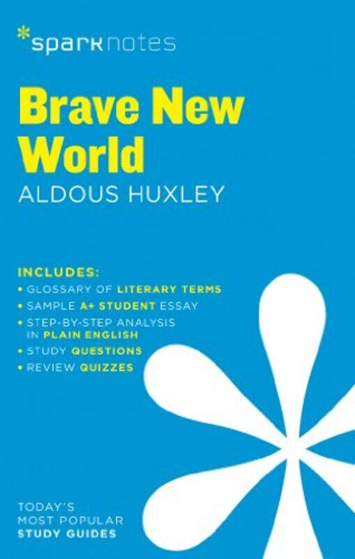 

Brave New World SparkNotes Literature Guide by SparkNotesAldous HuxleySparkNotes-Paperback