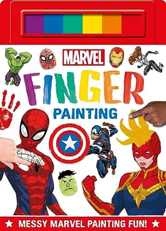

Marvel Finger Painting by Marvel Entertainment International Ltd-Paperback