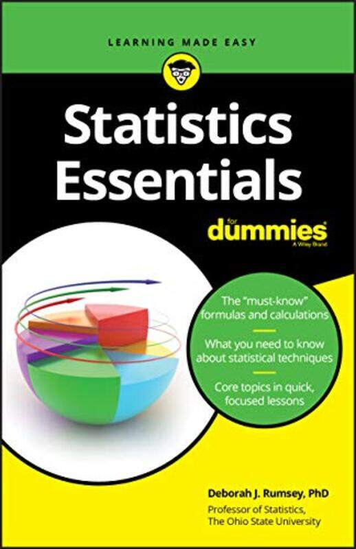 

Statistics Essentials For Dummies by Deborah J Rumsey-Paperback