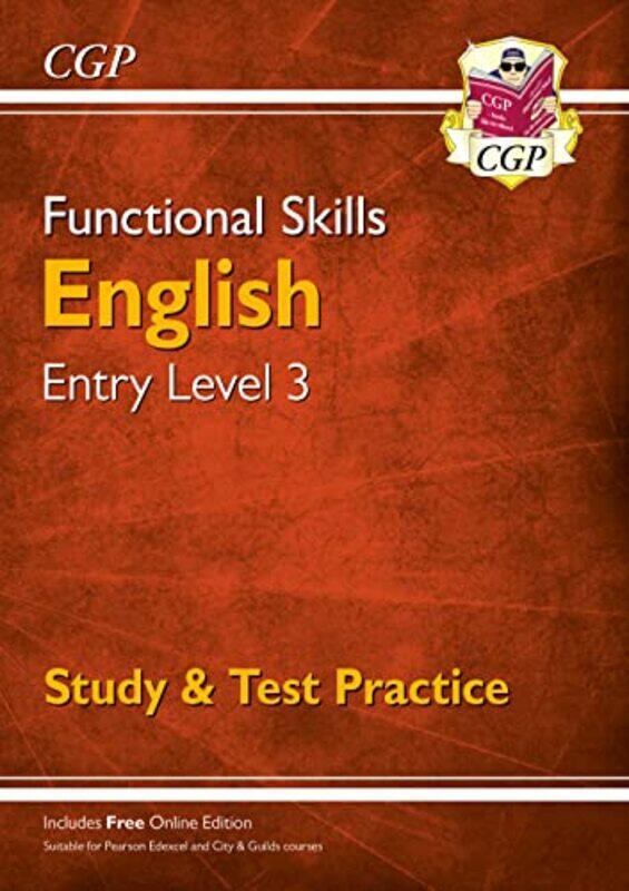 

Functional Skills English Entry Level 3 - Study & Test Practice , Paperback by CGP Books - CGP Books