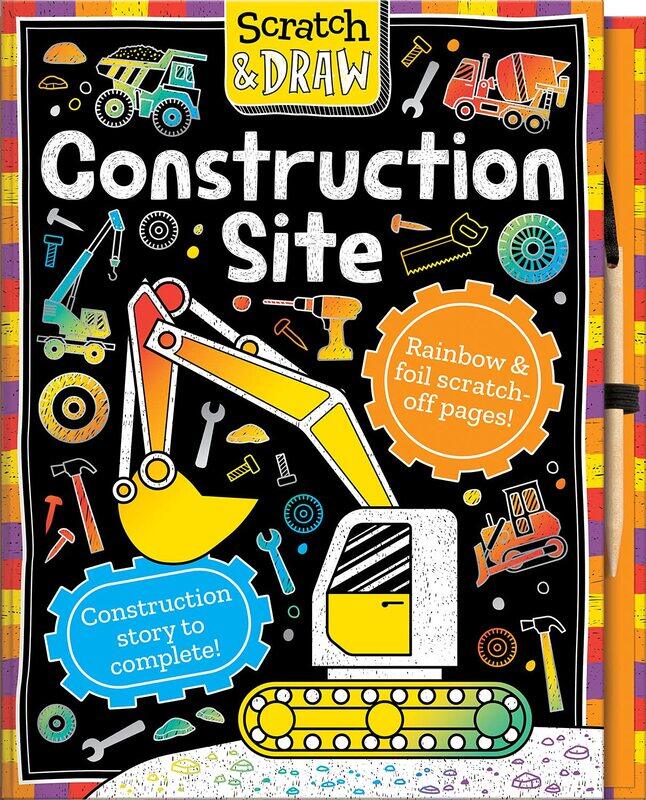 

Scratch and Draw Construction Site, Hardcover Book, By: Arthur Over