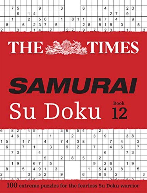

The Times Samurai Su Doku 12 by Kevin Otos-Paperback