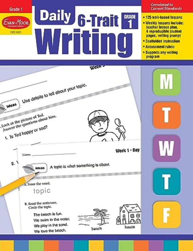 

Daily 6 Trait Writing Gr1 By Gr1 - Paperback