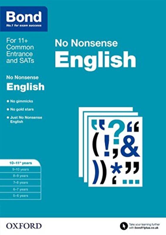 

Bond: English: No Nonsense,Paperback,by:Frances Orchard