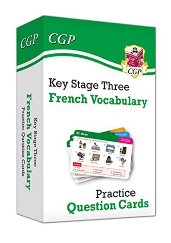 

Ks3 French: Vocabulary Practice Question Cards By Cgp Books - Cgp Books Hardcover