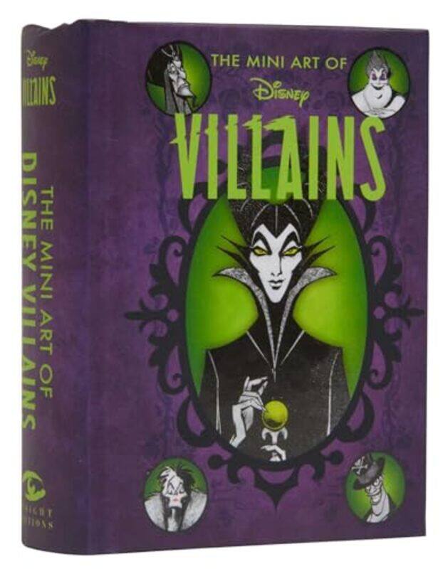 

Disney The Mini Art Of Disney Villains By Insight Editions - Hardcover