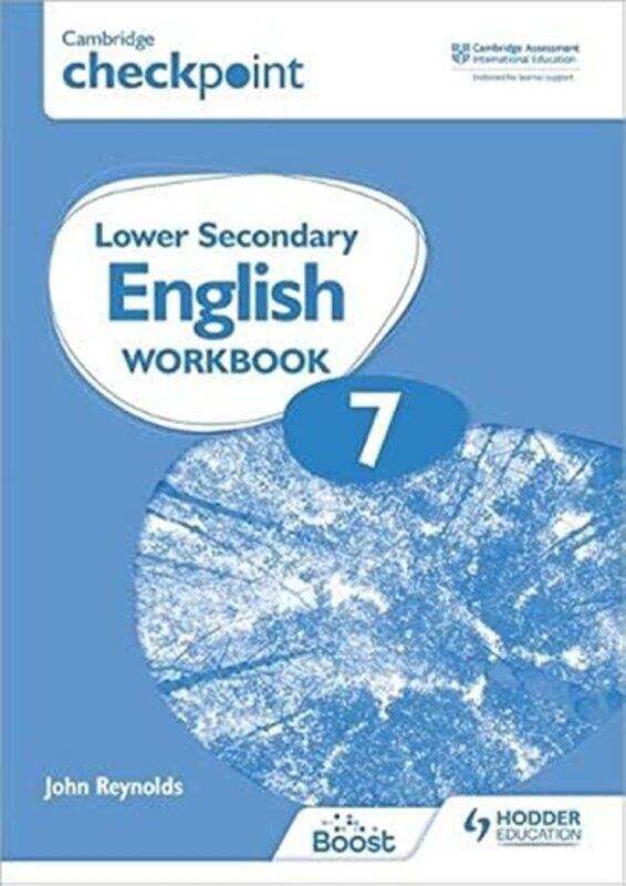 

Cambridge Checkpoint Lower Secondary English Workbook 7: Second Edition,Paperback by Reynolds, John